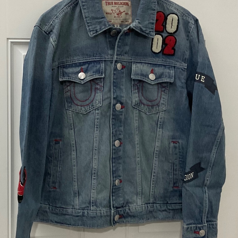 True religion JESSE SN PATCH Trucker Jacket.